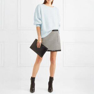 rag & bone Athena Cashmere Pullover in Blue - sz XXS